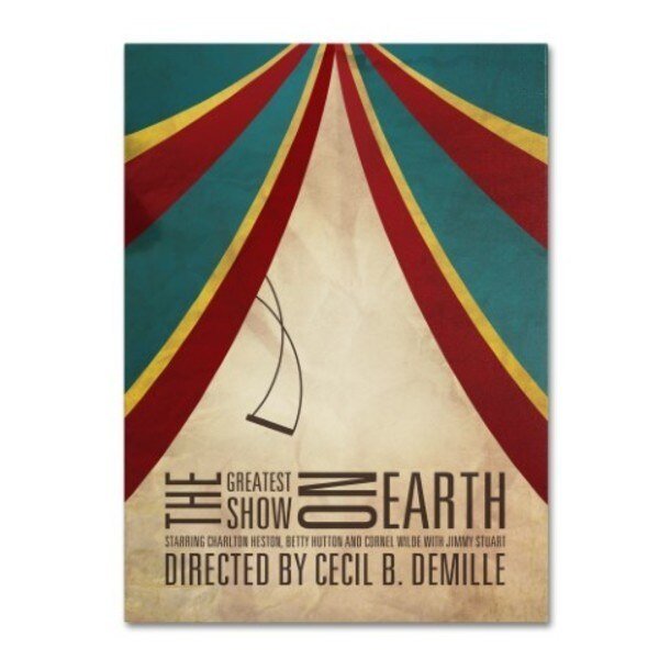 Megan Romo 'Greatest Show on Earth' Canvas Art, 14x19, Trademark Fine Art, Mfr#: MR0012-C1419GG